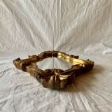 Golden shell mirror - baroque style