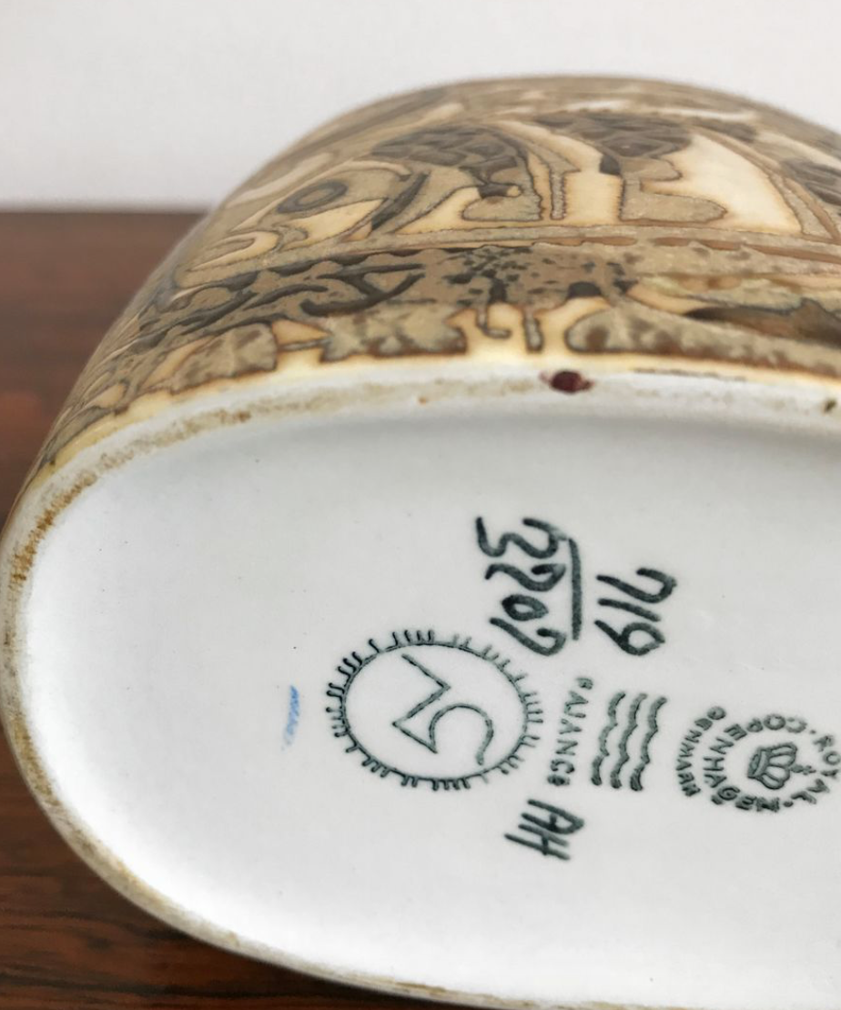 Ceramic vases by Nils Thorsson for Royal Copenhagen Denmark 1960s