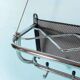 Minimalist metal coat rack from the 1970s