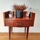 Petit meuble- chevet bois vintage