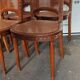 Set of six louis xvi style caned chairs