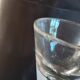 Set of 6 glasses of bar effect trompe l'oeil 30s