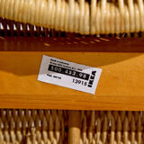 Vintage ikea rattan bench