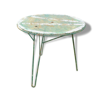 Around 1955 Mathieu Matégot garden table