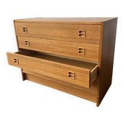 Mid-Century Modern Teak Chest of Drawers by Sejling Skabe, Denmark, 1960s