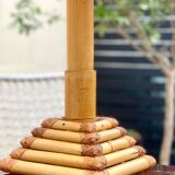 Bamboo lamp.