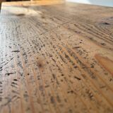 Weathered farm table
