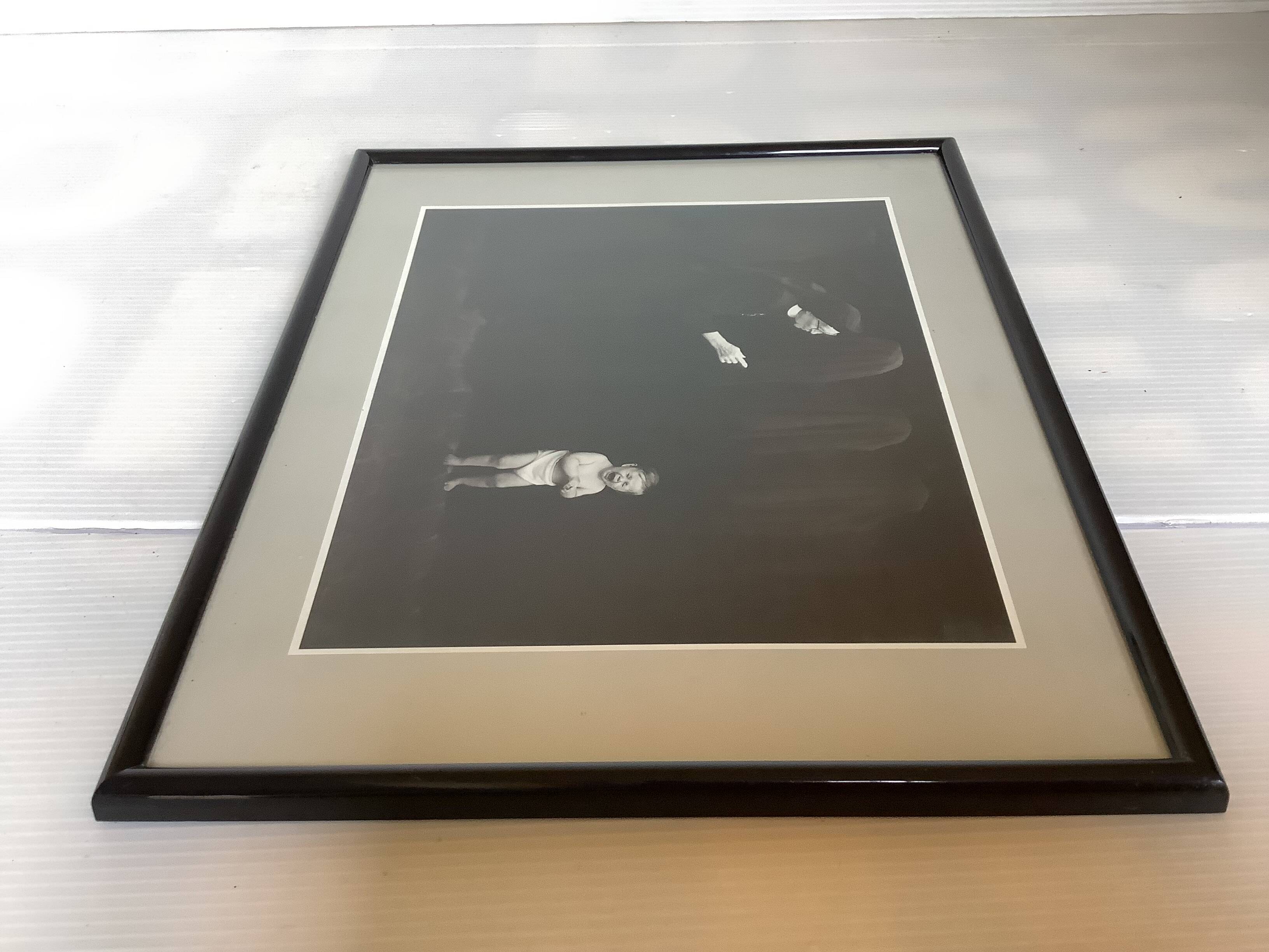 Photo frame entitled please be silent by Pedro Luis Raota