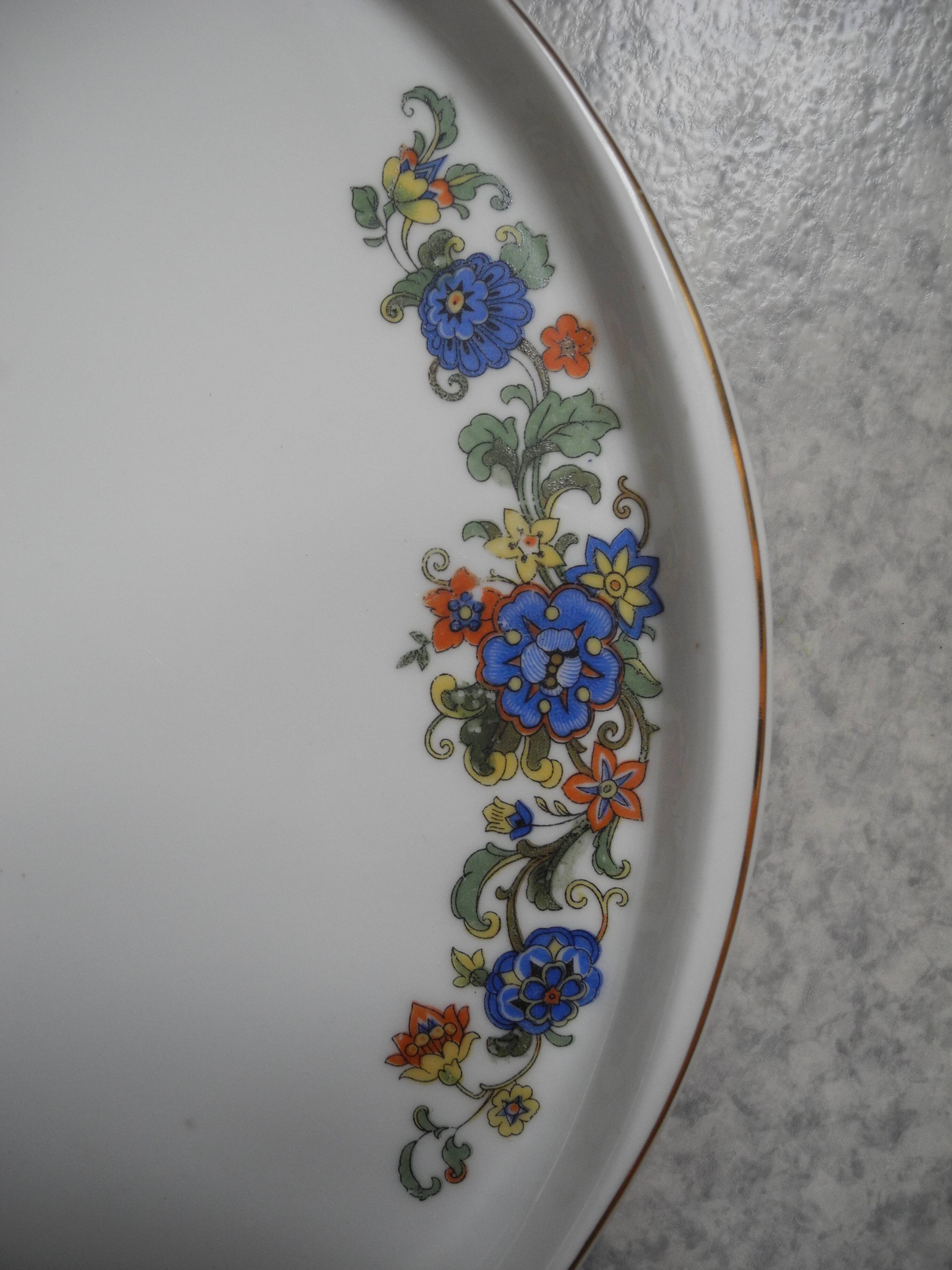 large antique porcelain dish art table antique porcelain dish