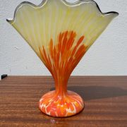 Vase éventail Franz Welz Art Déco