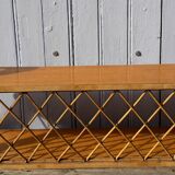 Rattan shelf