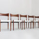 Set of vintage Danish dining chairs by Bernhard Pedersen, 1960s