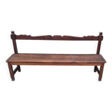 Old wooden bench