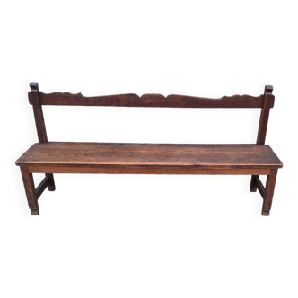 Old wooden bench