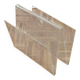 Vintage plexiglass magazine holder