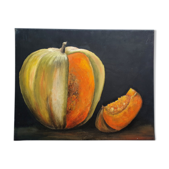 Still Life Painting The Pumpkin by K Kainer