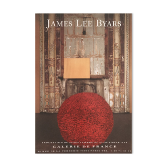 Poster James Lee BYARS 1989