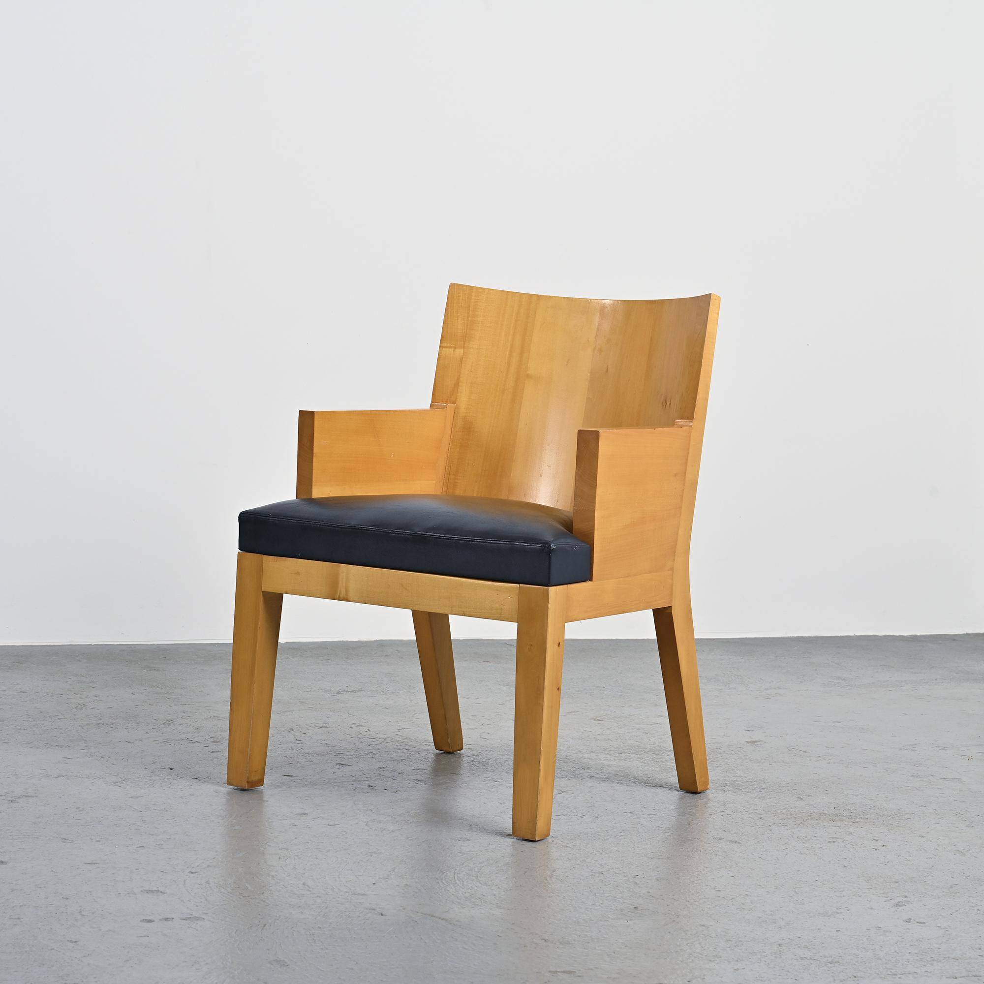 Pair of Stall armchairs by Christian Liaigre, circa 1990