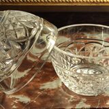 Old egg-shaped drapery/candy box