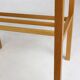 Scandinavian wooden bedside table