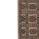 Vintage Turkish kilim, handwoven, 151x221 cm.