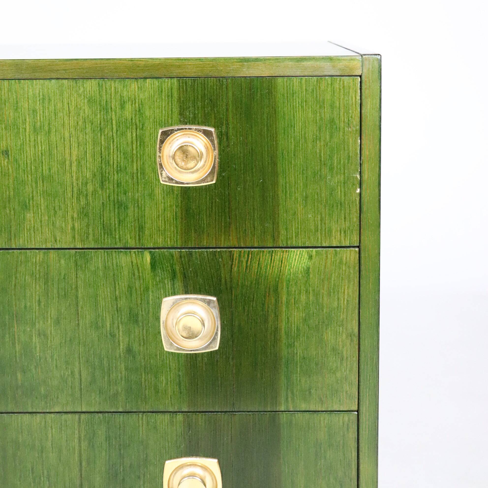 70s four-drawer chest of drawers