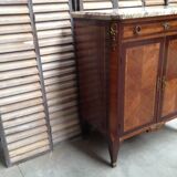 Transitional Louis XV Louis XVI in veneer buffet