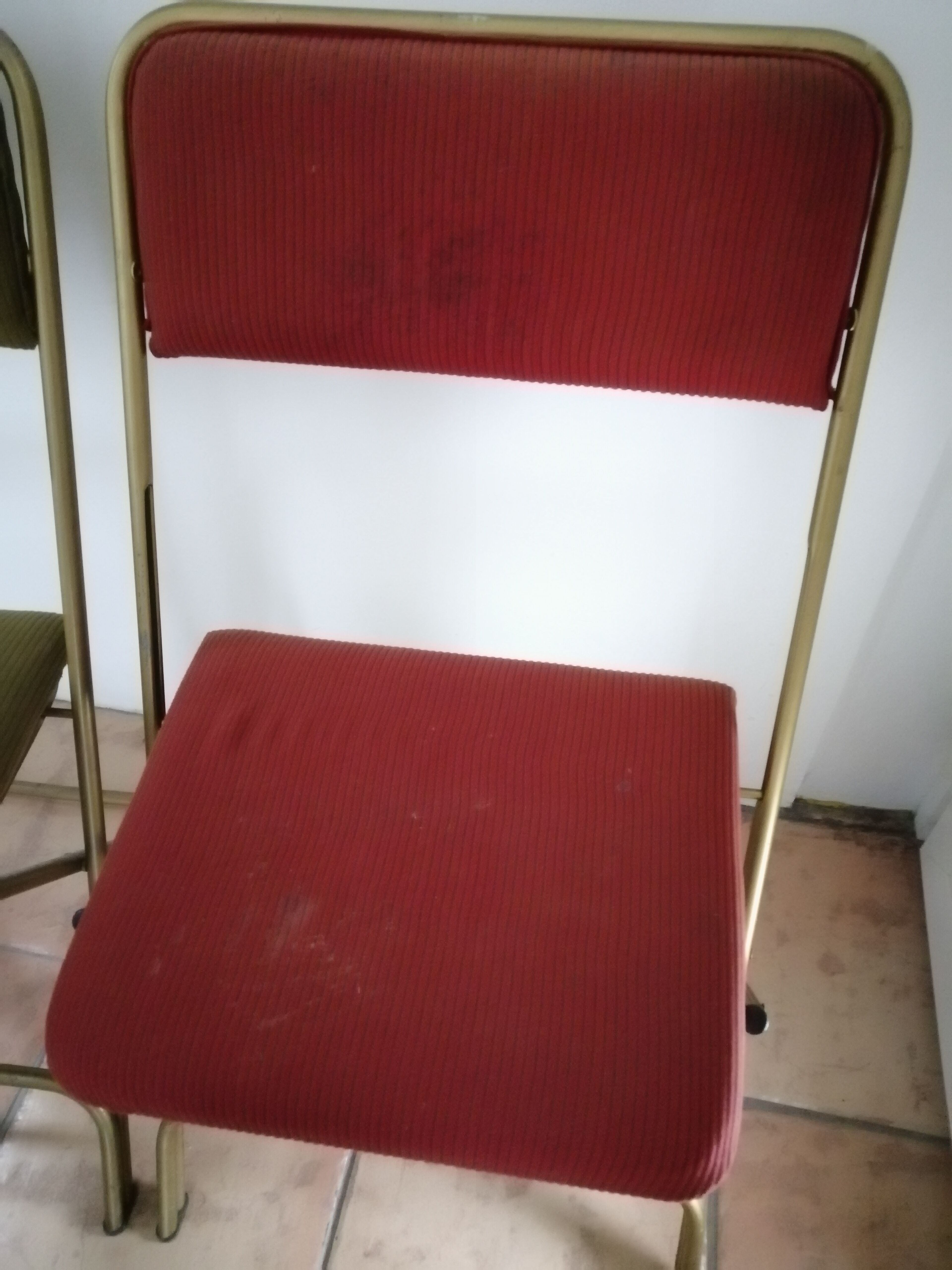 Pair folding chairs "Lafuma"