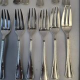 Silver-plated fish service from the mid-20th century