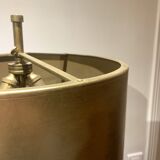 Authentic Maison Charles lamp, in brass and