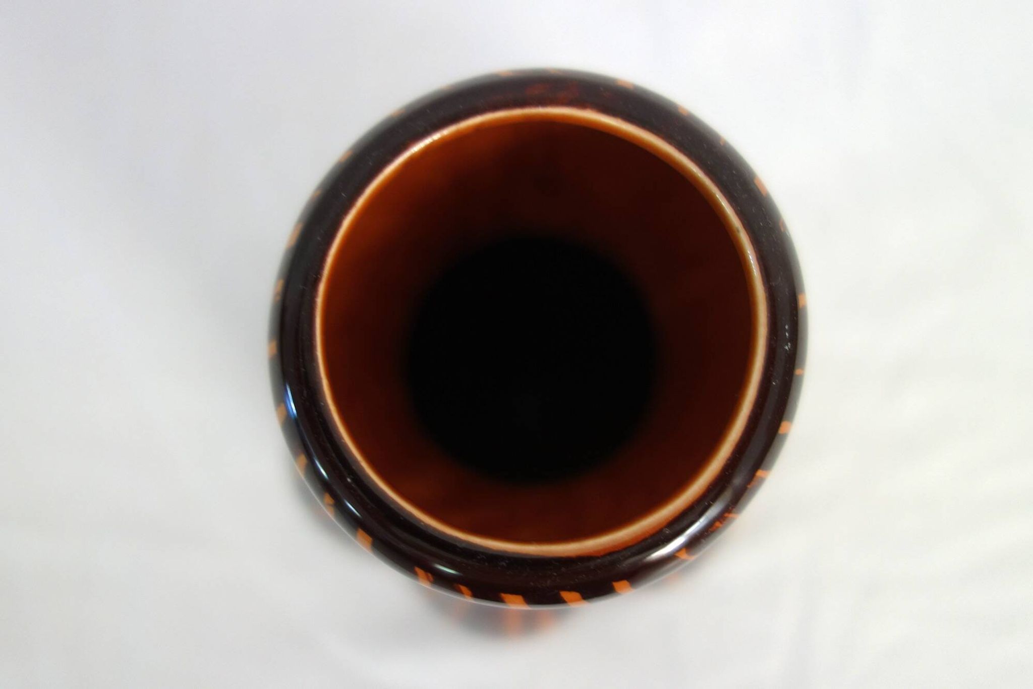 Vase Domino Sarreguemines années 50/60