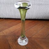 Swedish soliflore vase in blown glass