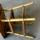 Bamboo and rattan side table with magazine rack – Years