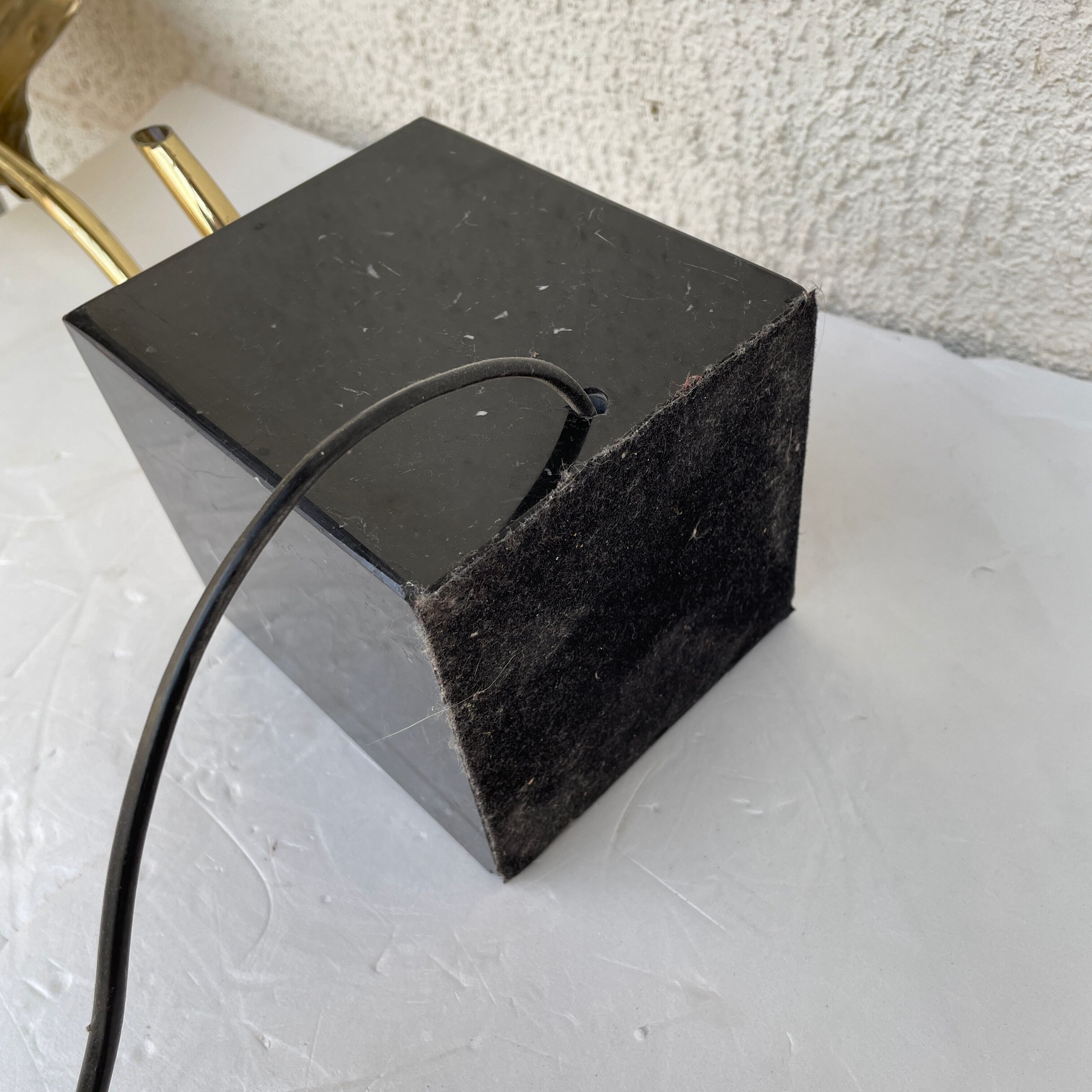 golden flower lamp design 1970