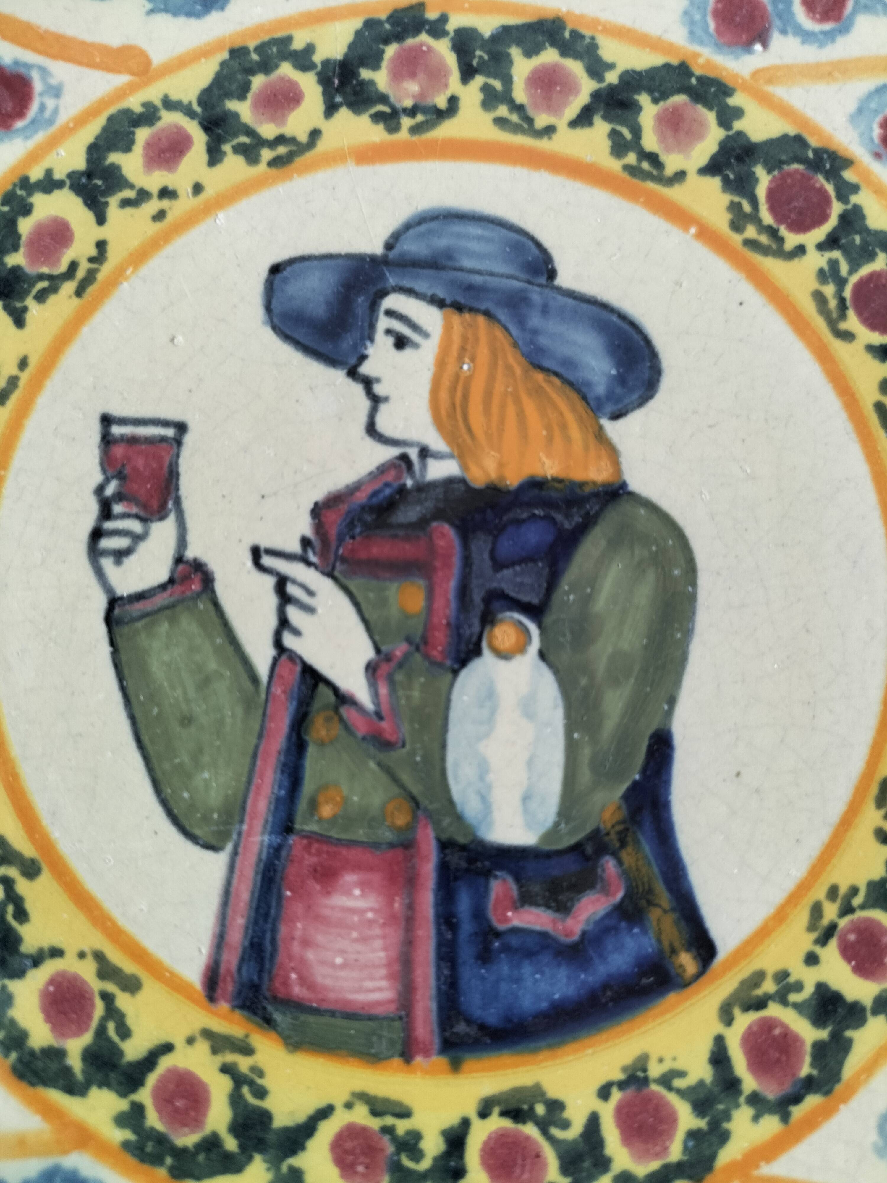 Duo of Henriot Quimper plates