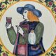 Duo of Henriot Quimper plates