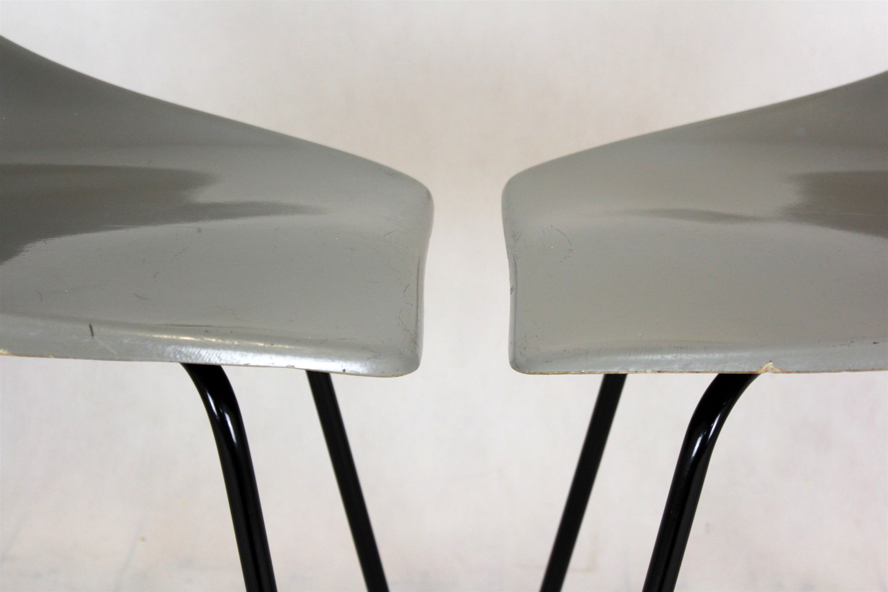 Fiberglass Chairs by Miroslav Navratil for Vertex, 1960s, Set of 4