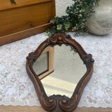 Miroir en Bois Sculpté – Style Baroque / Rocaille - Rococo