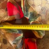 Vintage ceramic bowl / pocket bowl attributed to Vallauris.