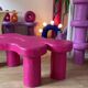 Tables basses  NIKI modulables en papier mâché