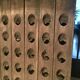 Porte bouteilles champagne en bois ancien