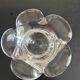 Daum crystal candle holder