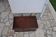 Antique brown pine chest, original paint visible, Czech Republic 1890-1919