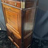 18th-century solid mahogany Louis XVI secretary
