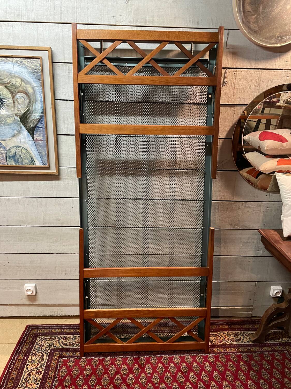 Vintage oak daybed from the 50s/60s.