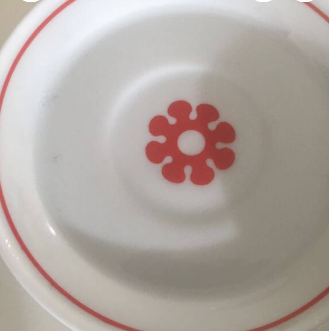 Rare ensemble Hollohaza 4 tasses orange pop