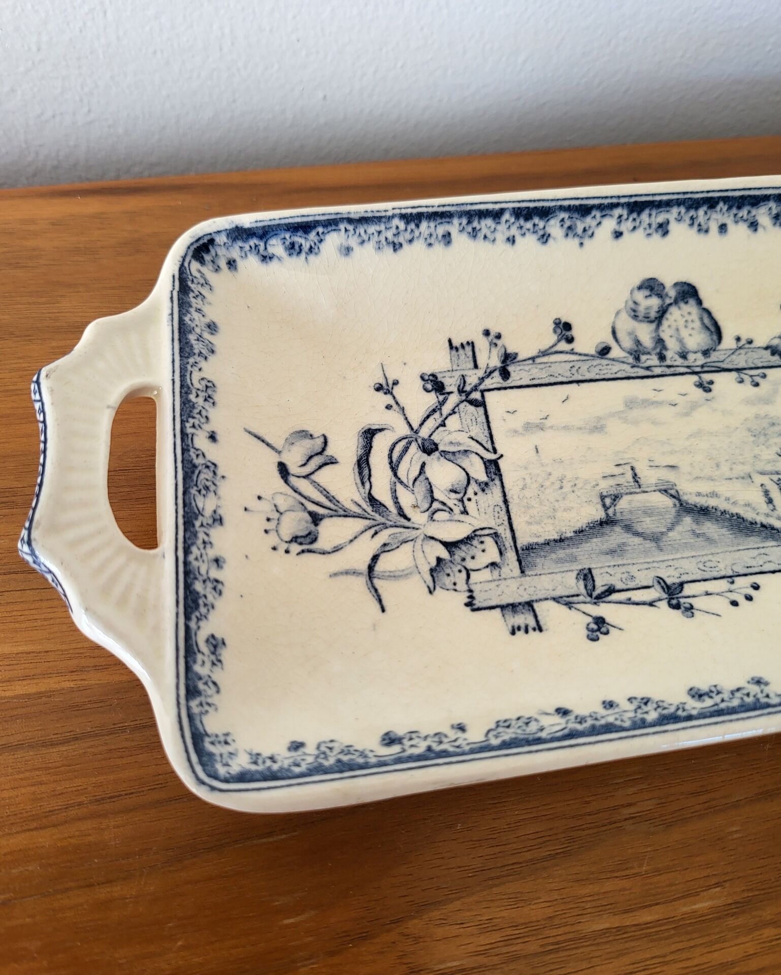 Ravier Petit plat rectangulaire en Terre de Fer