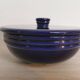 Boite en céramique bleue Elchinger