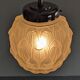 Art Deco frosted glass pendant light circa 1920