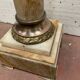 Presentation column in Onyx Pedestal turning XX century